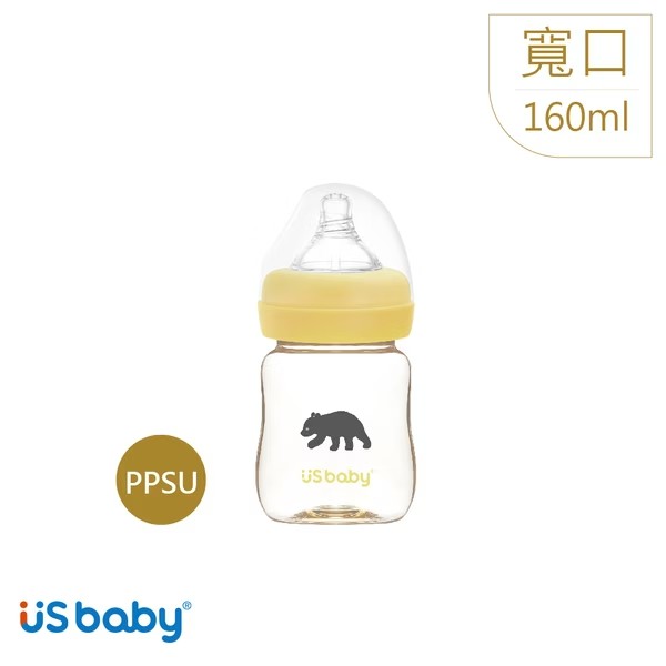 優生真母感PPSU奶瓶/160ml 黑熊