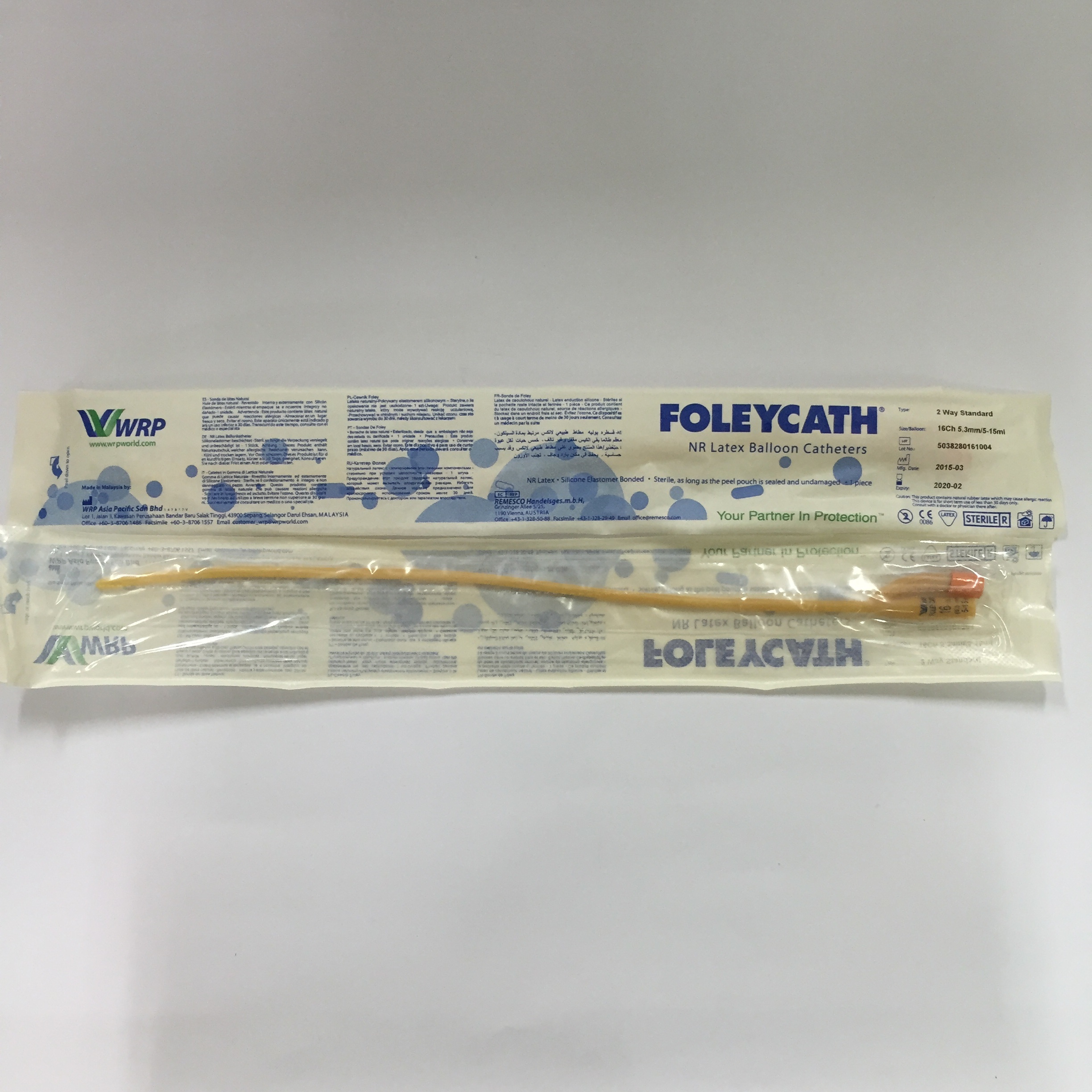 雙叉導尿管16號