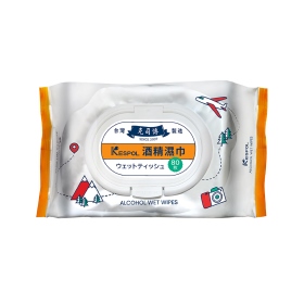 克司博酒精濕巾(附蓋)80抽