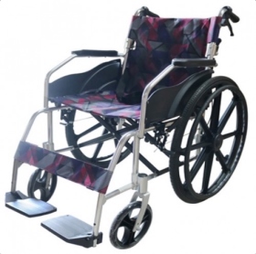 鋁合金輪椅-背折  JR100S 杏華
